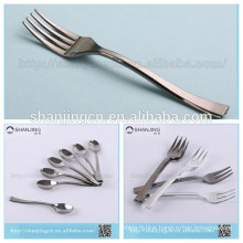 Flatware Type and disposable plastic Material silver spoon